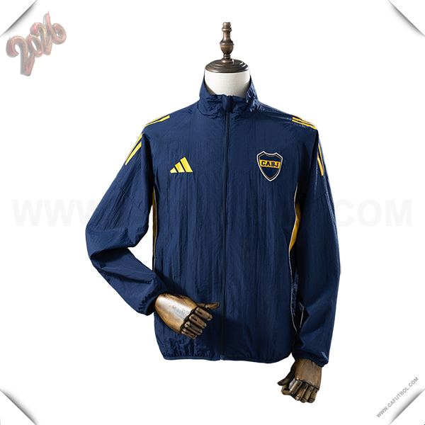 Rompevientos Boca Juniors Azul Oscuro 2025/2026