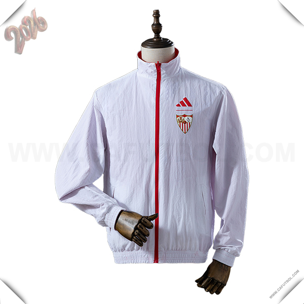 Rompevientos Seville Blanco/Rojo 2025/2026