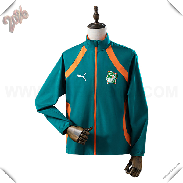 Rompevientos Costa De Marfil Verde/Naranja 2025/2026