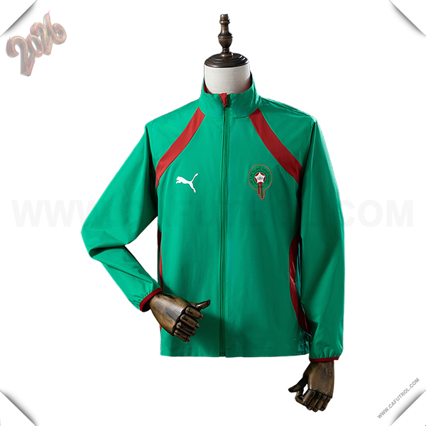 Rompevientos Marruecos Verde/Rojo 2025/2026