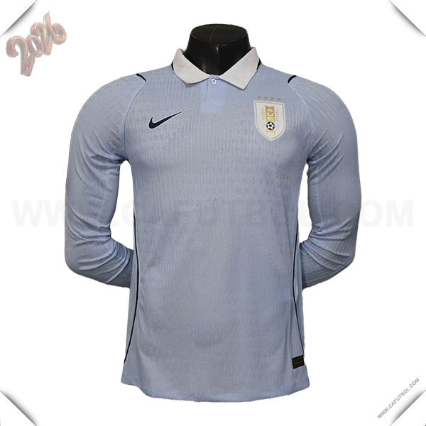 Primera Camiseta Equipo de Uruguay Mangas Largas 2026/2027