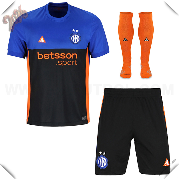 Camiseta de Inter Milan Cuatro (Pantalones + Calcetines) 2025/2026