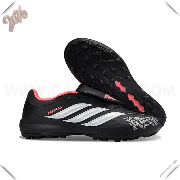 Adidas Botas De Fútbol PREDATOR LEAGUE FT TURF Negro/Gris/Rosa