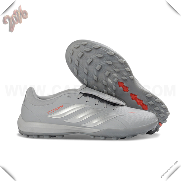 Adidas Botas De Fútbol PREDATOR LEAGUE FT TURF Gris/Naranja -02