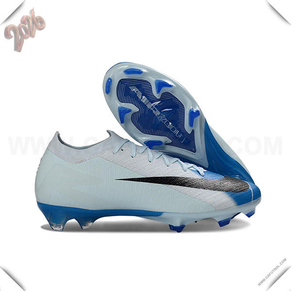Nike Botas De Fútbol AIR Zoom Mercurial Vapor 16 Elite XXV FG Azul/Negro -02
