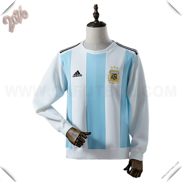 Sudadera De Entrenamiento Argentina Blanco/Azul 2025/2026