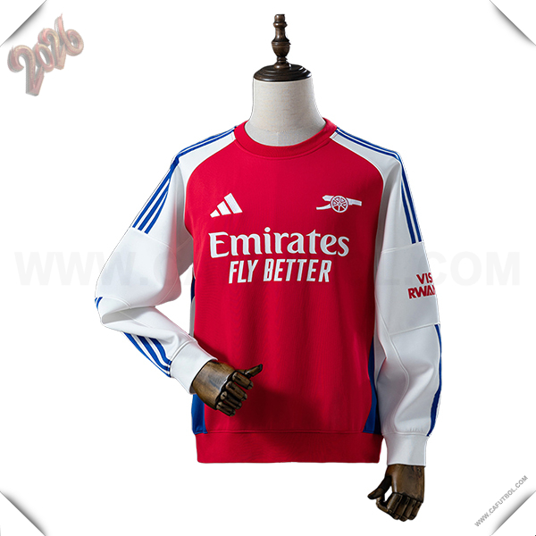 Sudadera De Entrenamiento Arsenal Blanco/Rojo/Azul 2025/2026 -02