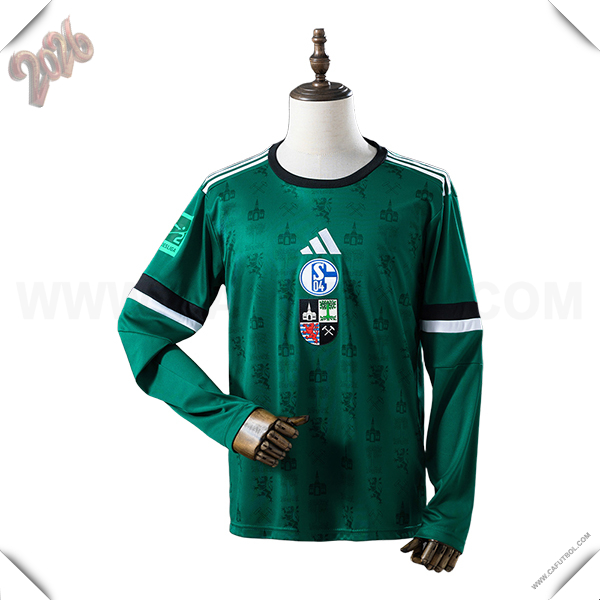 Camiseta de Schalke 04 Mangas Largas Special Edition 2025/2026 Verde