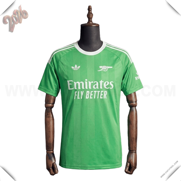 Camiseta de Portero Arsenal 2025/2026 Verde