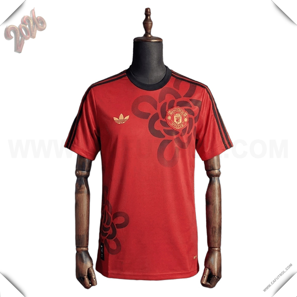 Camiseta de Portero Manchester United 2025/2026 Rojo