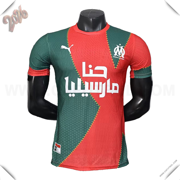 Camiseta de Marsella OM Special Edition 2025/2026 Rojo/Verde