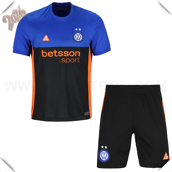 Nuevo Camiseta de Inter Milan Cuatro Ninos 2025/2026
