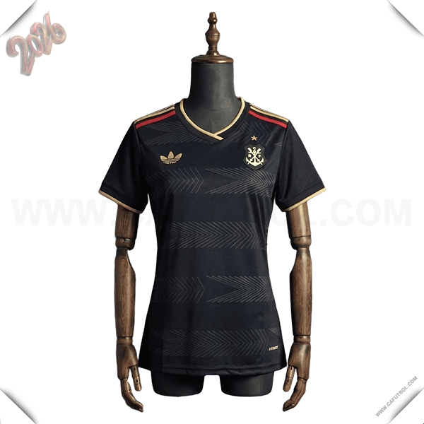 Camiseta Futbol Flamengo Mujer Special Edition 2025/2026 Negro