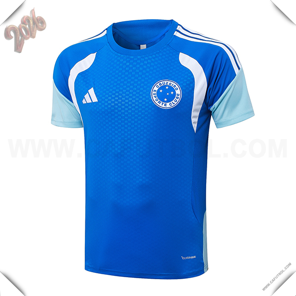Training T-Shirt Cruzeiro Azul/Blanco 2025/2026