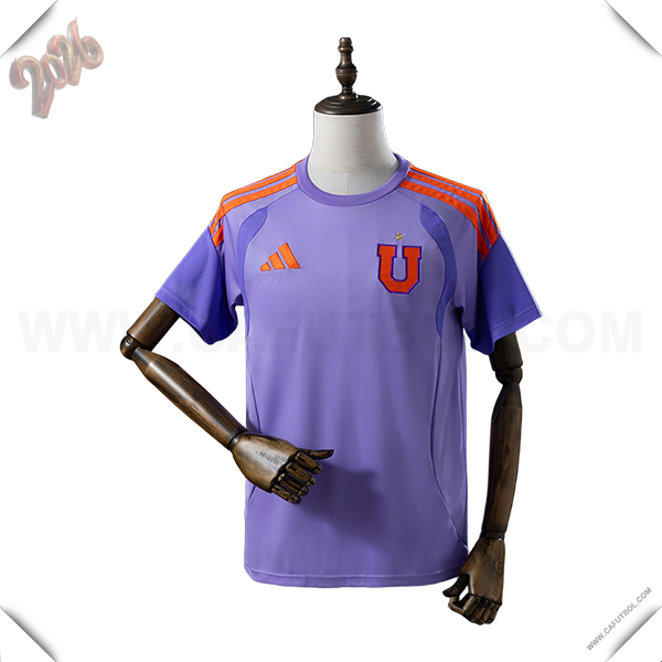 Training T-Shirt Universidad De Chile Violeta/Naranja 2025/2026