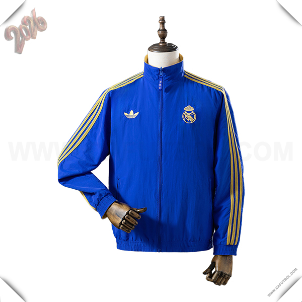 Rompevientos Real Madrid Azul/Marrón 2025/2026