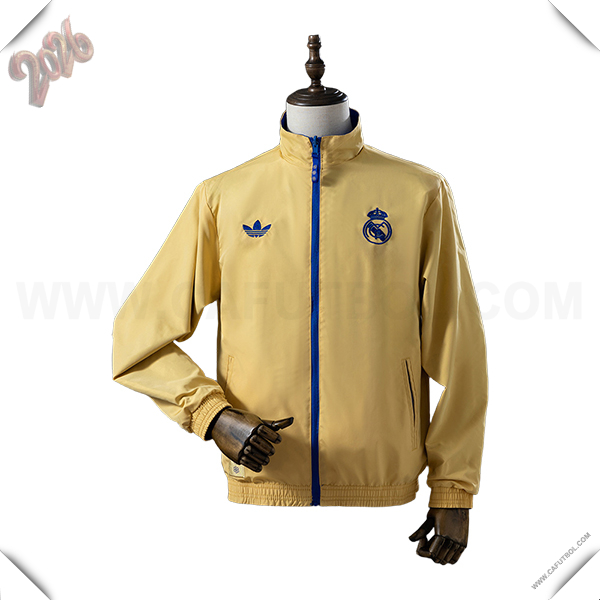 Rompevientos Real Madrid Marrón/Azul 2025/2026