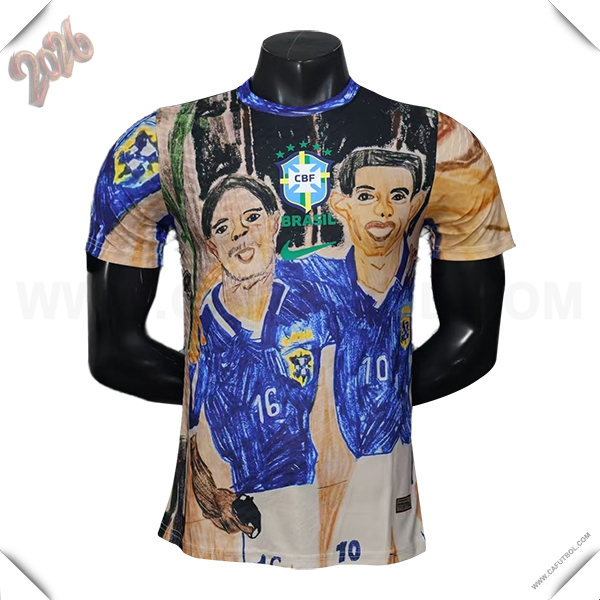 Camiseta Equipo de Brasil Edicion Especial 2026/2027 Azul