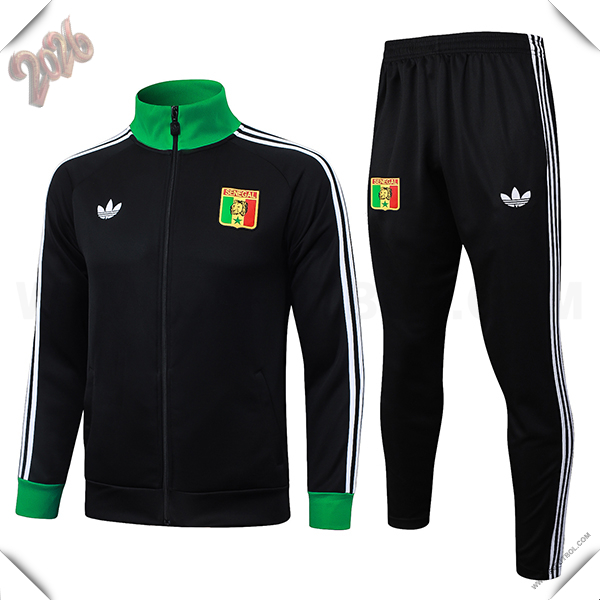 Chandal Chaquetas de Senegal Negro/Verde 2025/2026