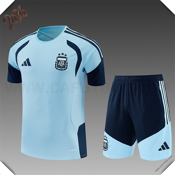 Camiseta Entrenamiento Argentina Ninos Azul Claro 2025/2026