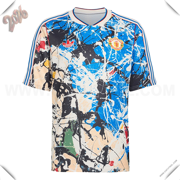 Camiseta de Manchester United Edicion Especial 2025/2026 Azul