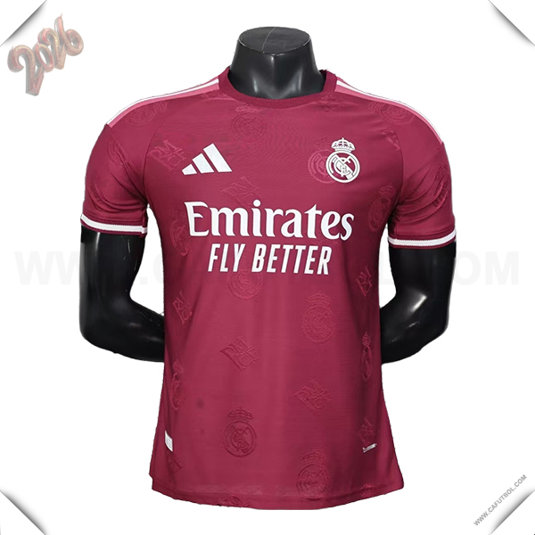 Camiseta de Real Madrid Edicion Especial 2025/2026 Rojo