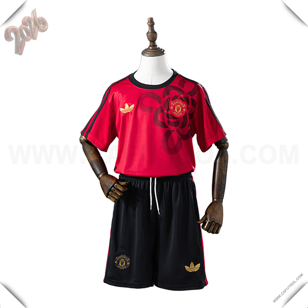 Camiseta Futbol Manchester United Ninos Edicion Especial 2025/2026 Rojo