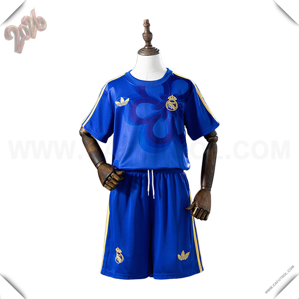 Camiseta Futbol Real Madrid Ninos Edicion Especial 2025/2026 Azul