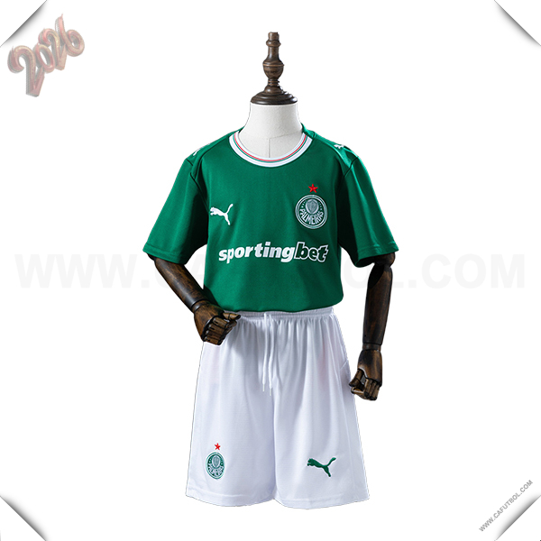 Primera Camiseta Futbol Palmeiras Ninos 2026/2027