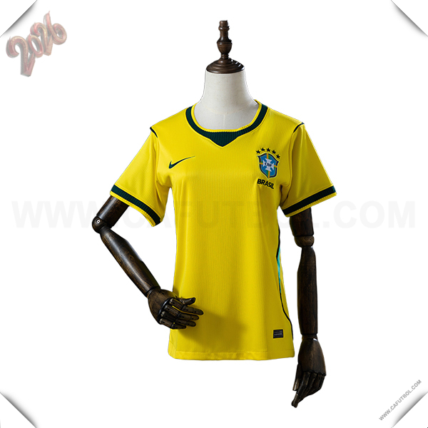Primera Camiseta Futbol Brasil Mujer 2026/2027
