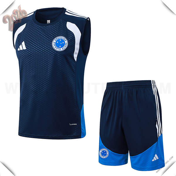 Camiseta Entrenamiento sin mangas Cruzeiro azul real 2026/2027