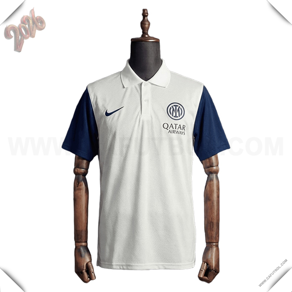 Camiseta Polo Inter Milan Blanco/Azul 2026/2027