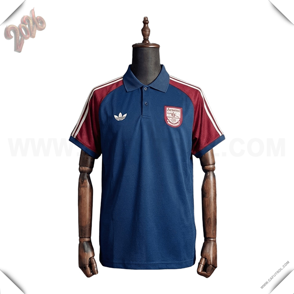 Camiseta Polo Arsenal Azul/Rojo/Blanco 2026/2027