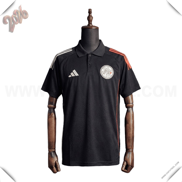 Camiseta Polo Ajax Negro 2026/2027