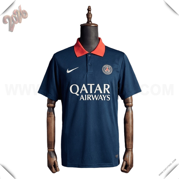 Camiseta Polo PSG Azul/Naranja 2026/2027