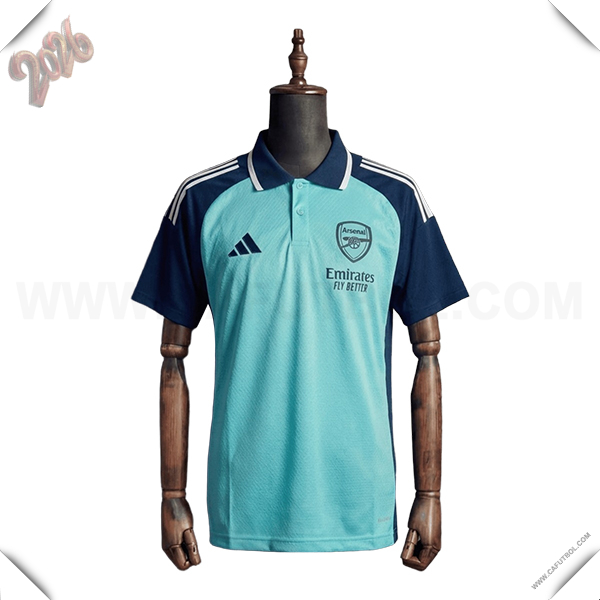 Camiseta Polo Arsenal Azul/Blanco 2026/2027
