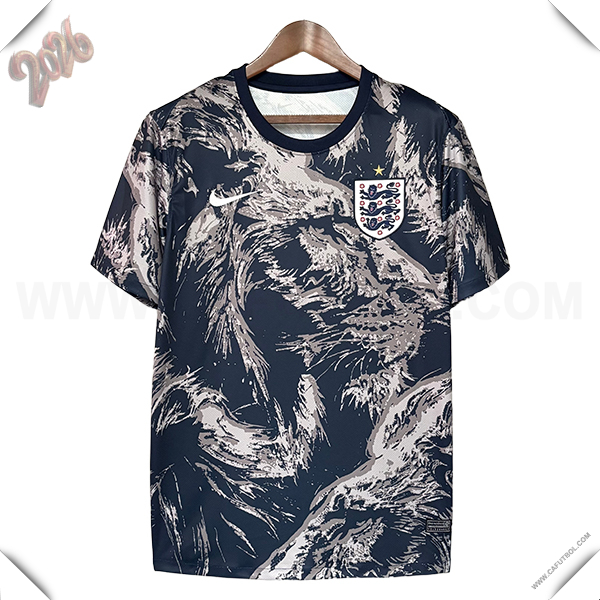 Training T-Shirt Inglaterra Gris/Negro 2026/2027