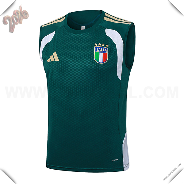 Chalecos De Futbol Italia Verde 2026/2027