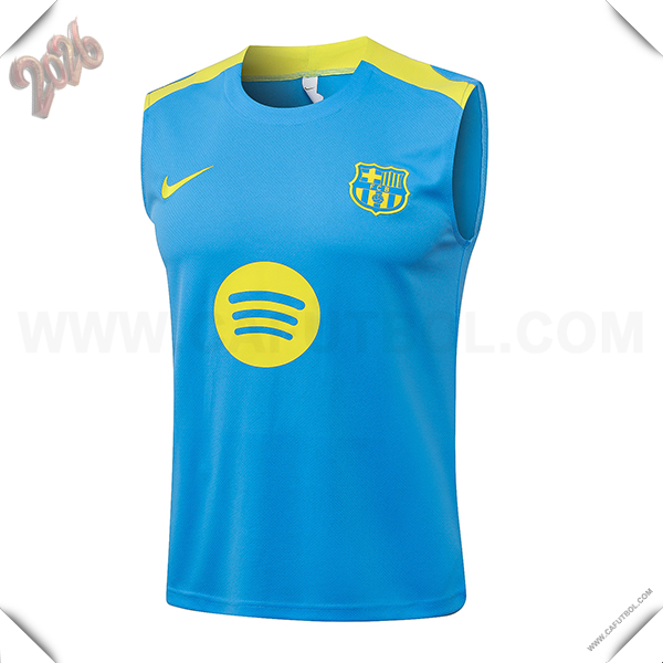 Chalecos De Futbol FC Barcelona Azul/Verde 2026/2027