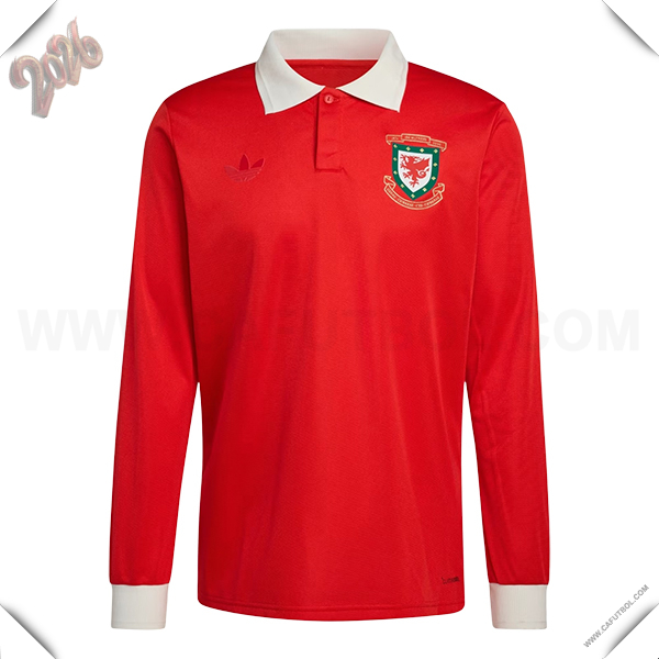 Camiseta Equipo de Gales Mangas Largas 150º aniversario 2026/2027