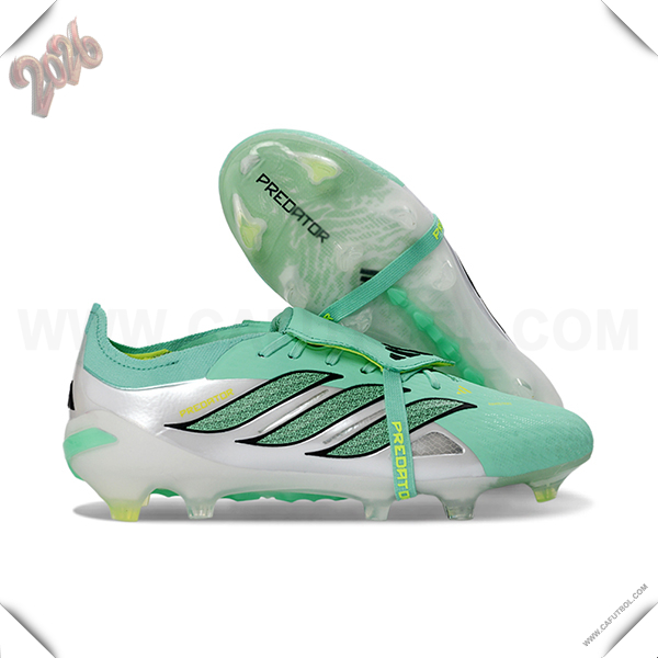 Adidas Botas De Fútbol 26 Predator Elite Tongue FG Verde/Blanco