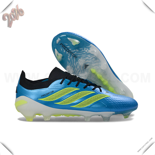Adidas Botas De Fútbol 26 Predator Elite FG Azul/Verde