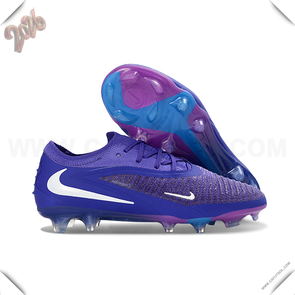 Nike Botas De Fútbol Phantom GX III Elite FG Violeta/Blanco