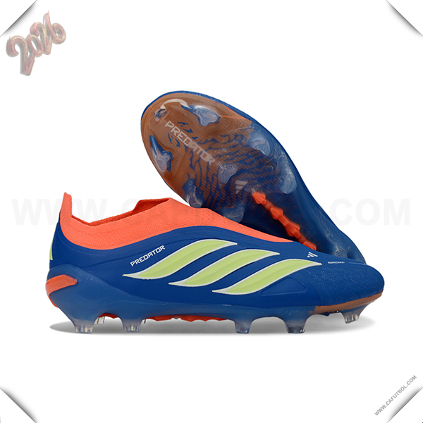 Adidas Botas De Fútbol 26 Predator Elite LL FG Azul/Naranja/Verde