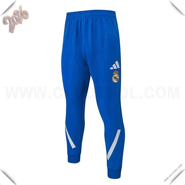 Pantalones Entrenamiento Real Madrid Azul 2025/2026
