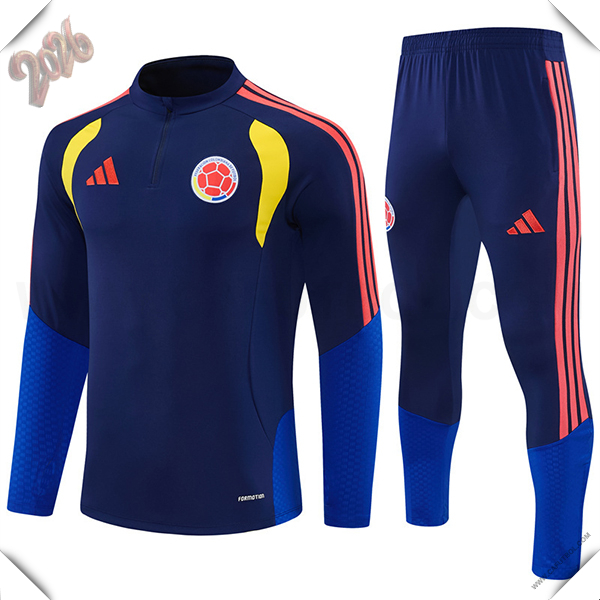 Chandal de Futbol Colombia azul real 2026/2027