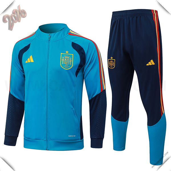 Chandal de Futbol Chaquetas España Azul 2026/2027