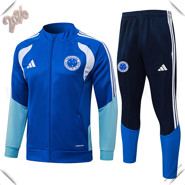 Chandal de Futbol Chaquetas Cruzeiro Azul 2026/2027