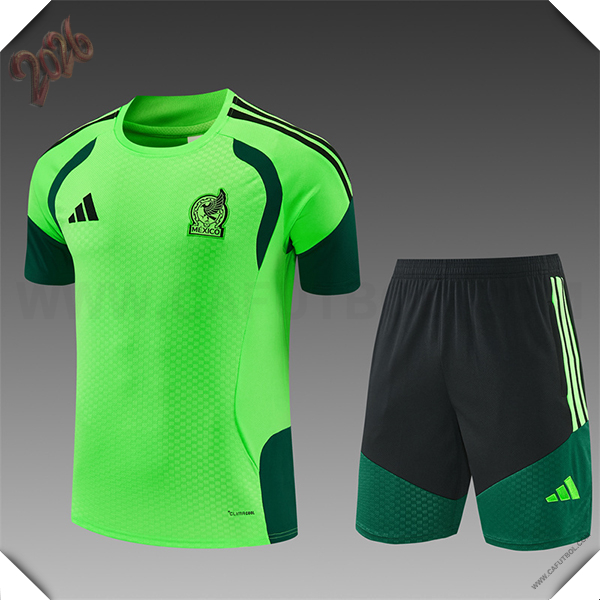 Training T-Shirt México Ninos Verde 2026/2027
