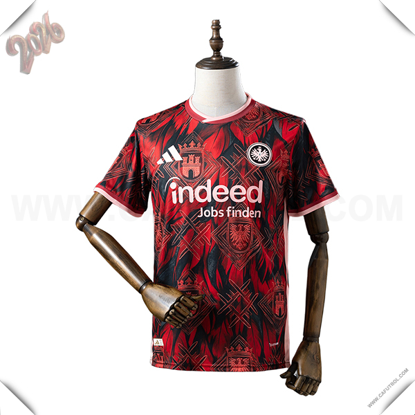 Camiseta de Eintracht Frankfurt Edicion Especial 2026/2027 Rojo/Negro
